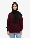 Colorful Standard Merino Wool Schal Deep Black Unisex schwarz