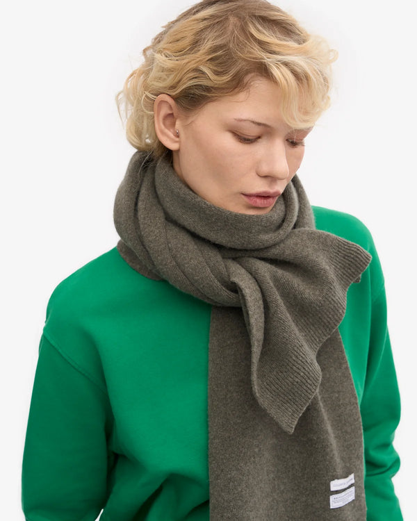 Colorful Standard Merino Wool Schal Unisex Dusty Olive