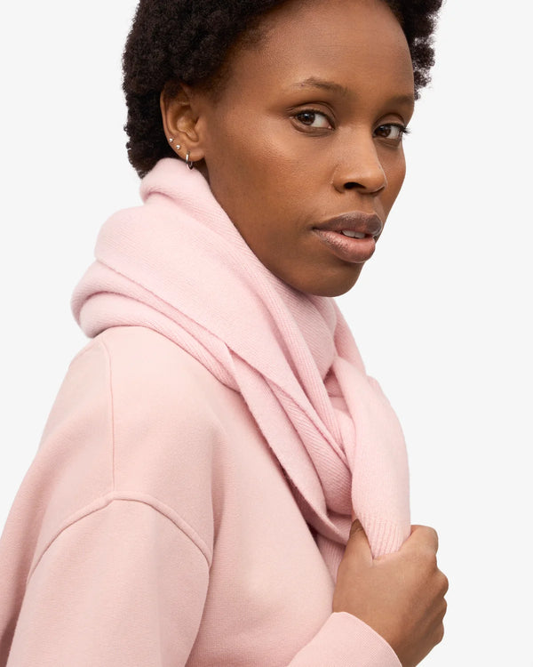 Colorful Standard Merino Wool Schal Unisex Faded Pink