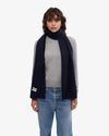 Colorful Standard Merino Wool Schal Unisex Navy Blue