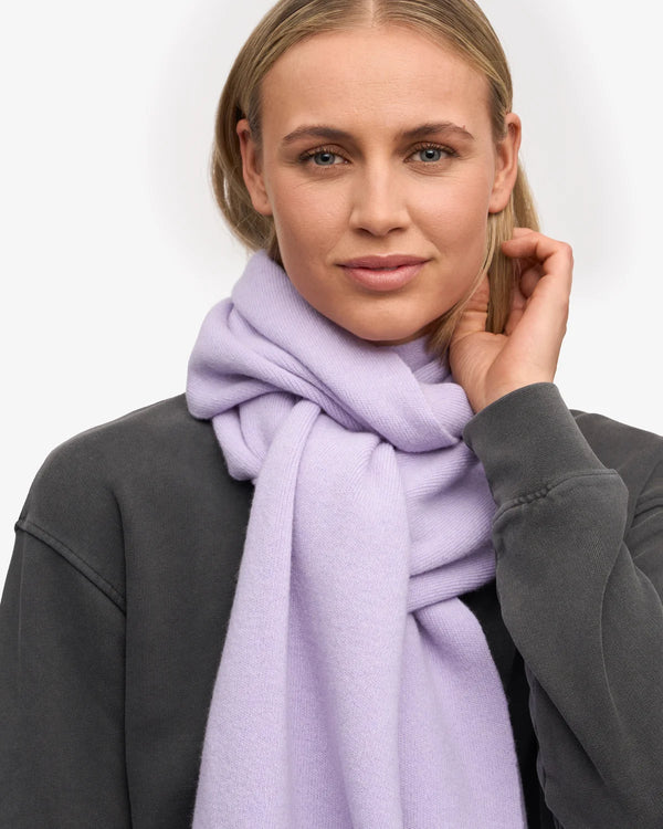Colorful Standard Merino Wool Schal Unisex Soft Lavender