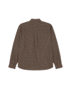 OBEY Bigwig Dash kariertes Herren-Flanellhemd Brown Multi – Rückansicht