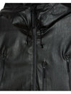 OBEY Obsidian PU Jacket Black Herren Jacke schwarz