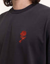 Olow Niloticus Noir Carbone T-Shirt Unisex anthrazitschwarz – Detailansicht
