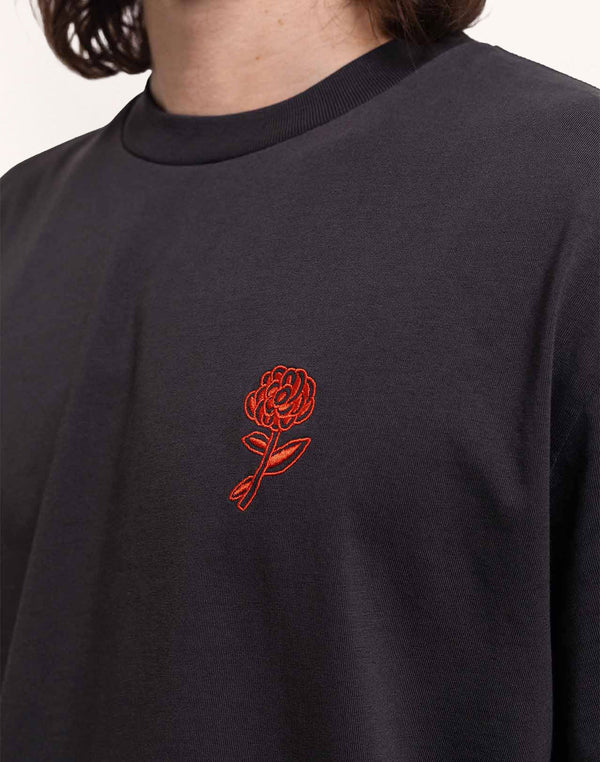 Olow Niloticus Noir Carbone T-Shirt Unisex anthrazitschwarz – Detailansicht