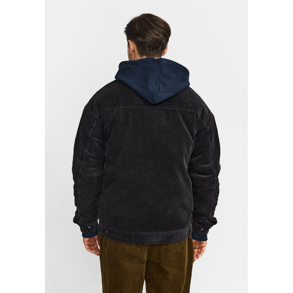 Revolution 7900 Padded Corduroy Jacket Cordjacke Herren dunkelgrau – Ansicht 3