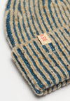 Revolution 9330 Beanie in Offwhite meliert – Detailansicht