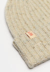 Revolution Melange Beanie Mütze Unisex Weiß – Ansicht 2