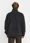 Revolution Blocked Teddyjacke Herren Darkgrey – Seitenansicht