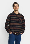 Revolution Casual Shirt Red Herren – Vorderansicht am Model