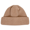 Thei-Sprint TS-3 Beanie Creme – kurze Strickmütze mit Umschlag