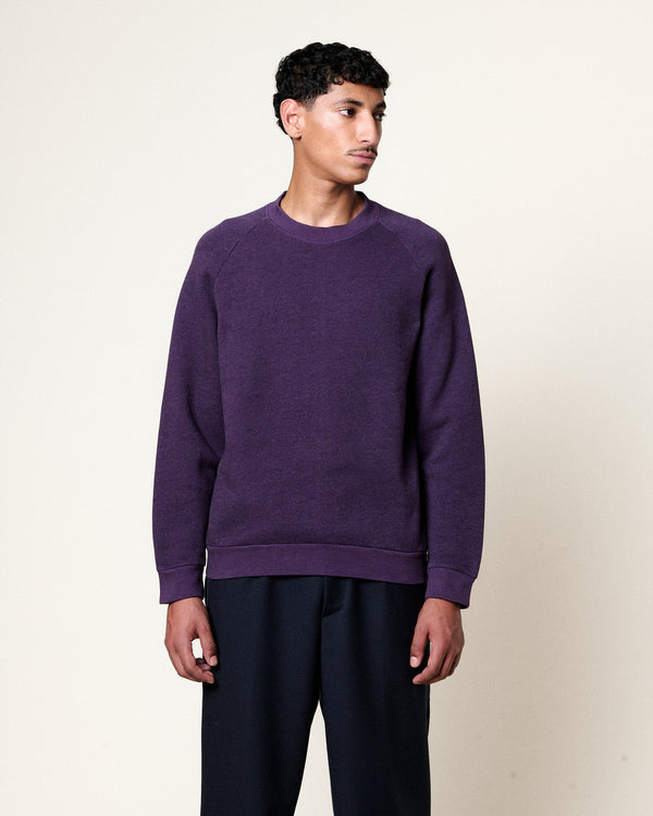 Homecore Terry Sweat Grape Sweatshirt Herren – Vorderansicht